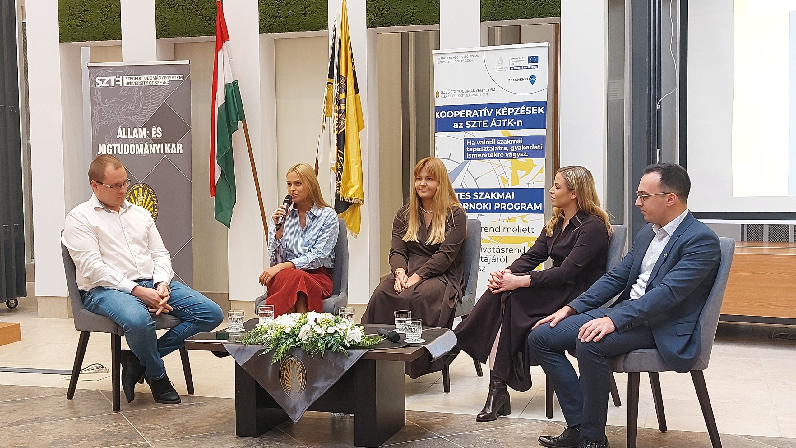 Sztoján Krisztina részt vett a „Az új generációs jogászok – személyes utak, új perspektívák” című panelbeszélgetésen.